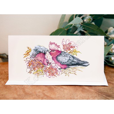 Till Death Do Us Part (Galahs) Greeting Card